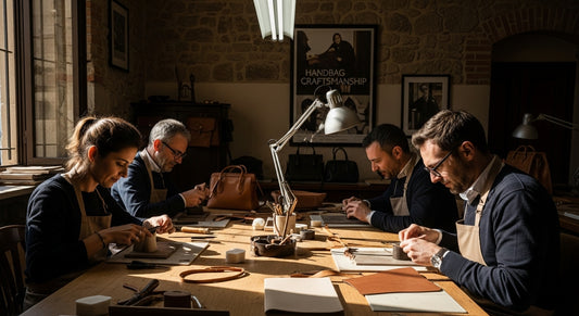 Werkstatt für italienische Handtaschen