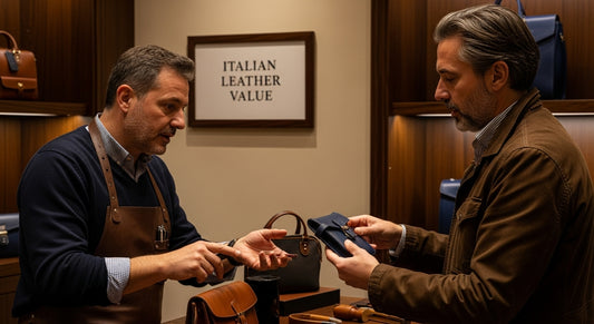Investition in italienisches Leder