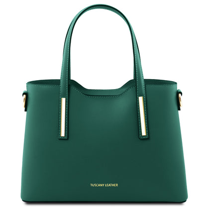 Olimpia - Italian leather tote - Medium size