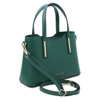 Olimpia - Italian leather tote - Medium size