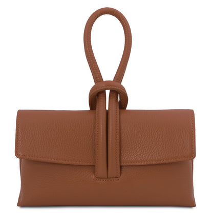 TL Bag - Foldover Leather Clutch