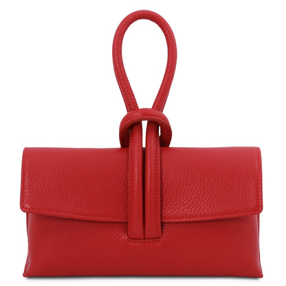 TL Bag - Foldover Leather Clutch