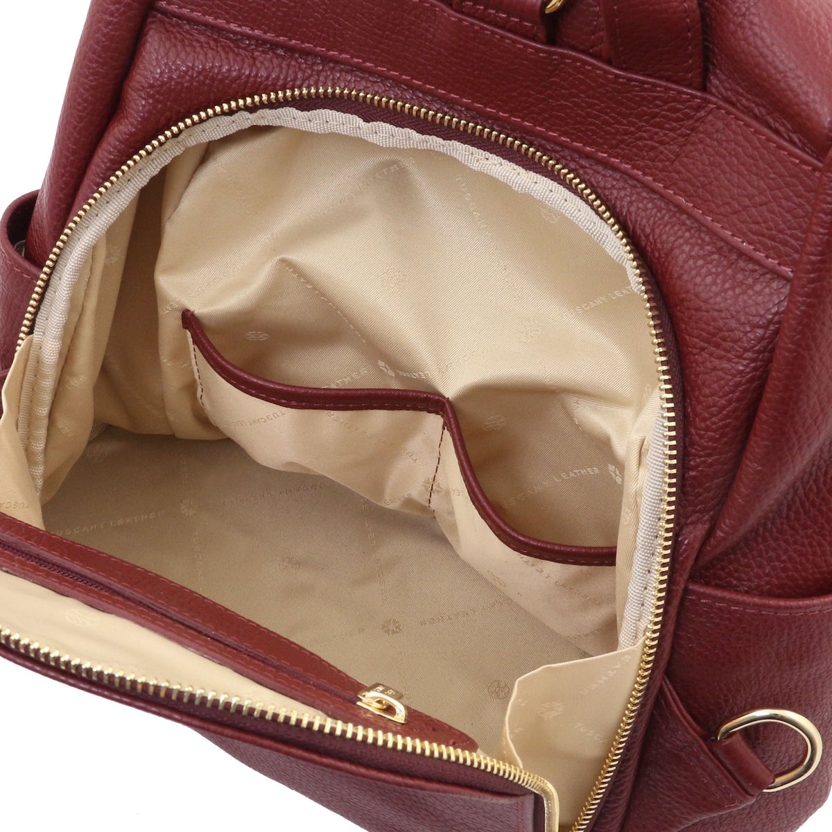 TL Bag - Weicher Lederrucksack - wandelbare 2-in-1 Rucksack-Schultertasche