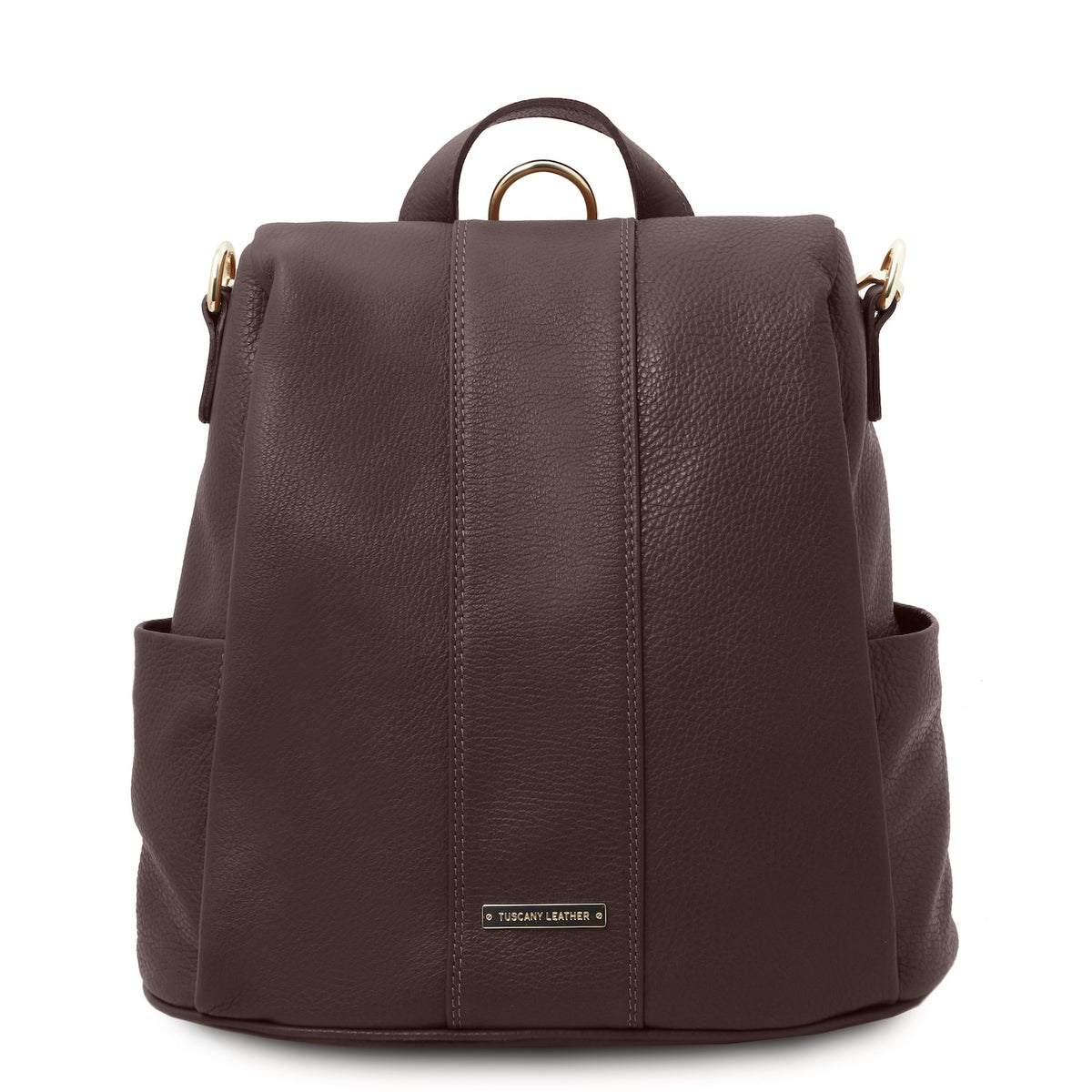 TL Bag - Weicher Lederrucksack - wandelbare 2-in-1 Rucksack-Schultertasche