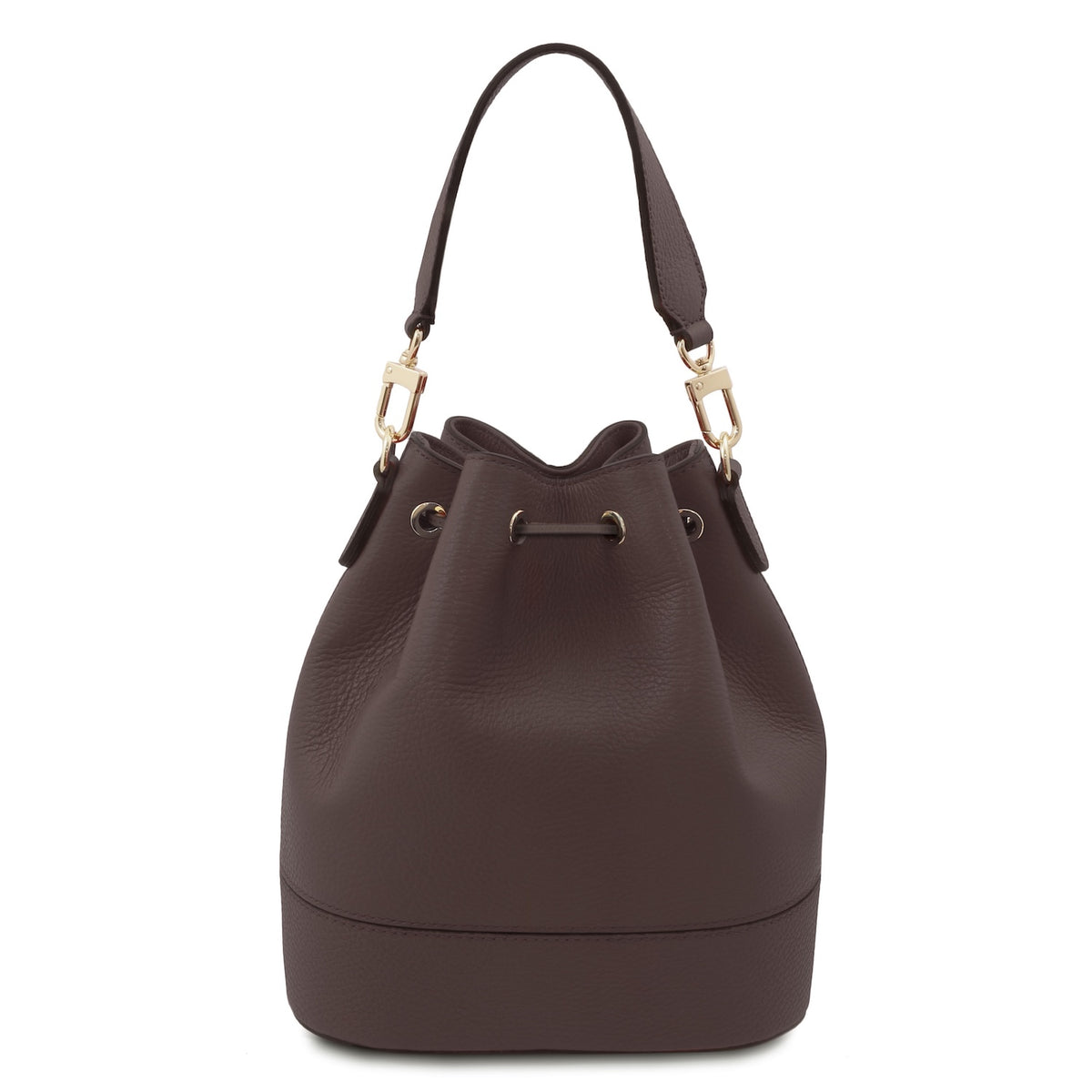TL Bag - Borsa a secchiello in pelle