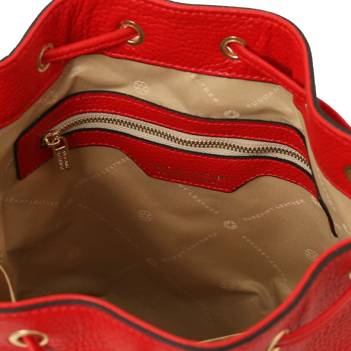 TL Bag - Borsa a secchiello in pelle