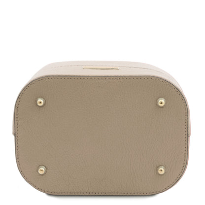 TL Bag - Borsa a secchiello in pelle