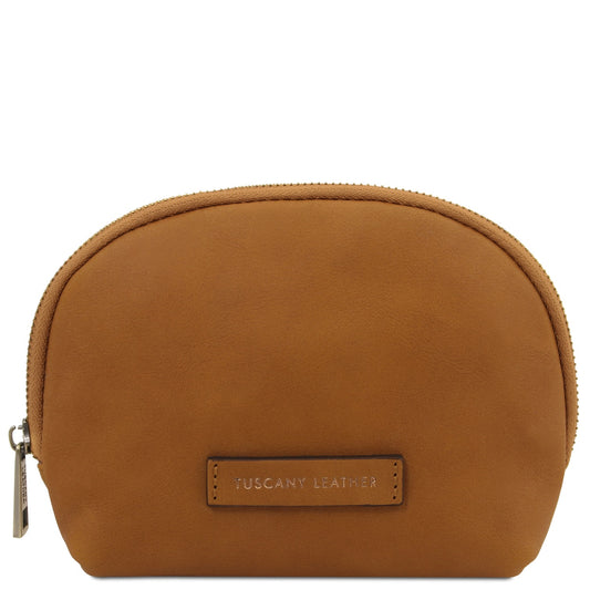 Vera - Vegetable-tanned leather toiletry case | TL142570