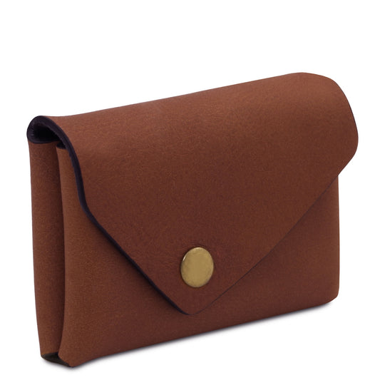 Leather Coin Purse in Vegetable-Tanned Leather | TL142572