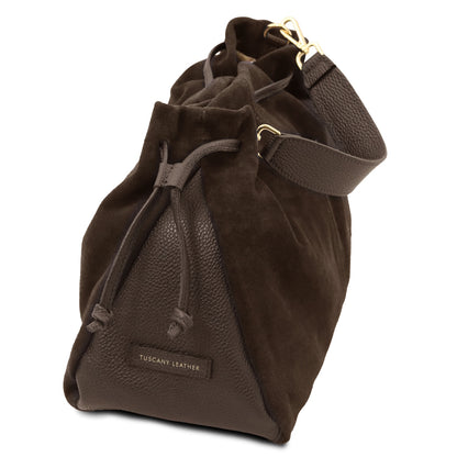 Allure - Sac cabas seau en daim souple - TL142614