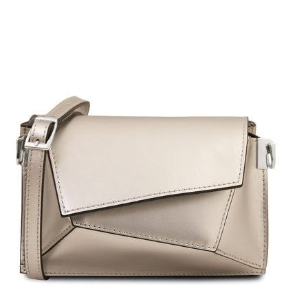 TL Bag - Metallic Leather Shoulder bag