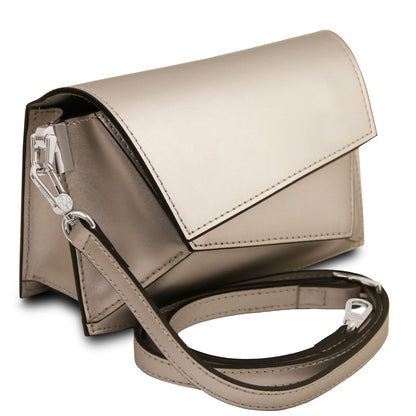 TL Bag - Metallic Leather Shoulder bag