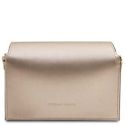 TL Bag - Metallic Leather Shoulder bag