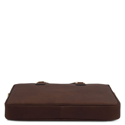 Ferrara - Vegetable tanned leather laptop briefcase | TL142620