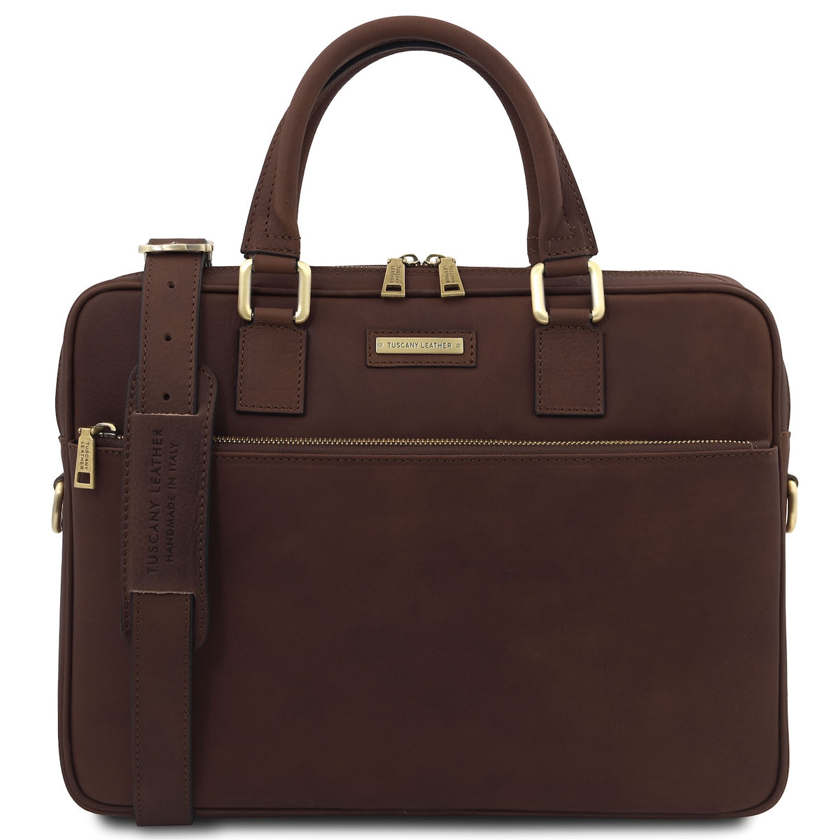 Ferrara - Vegetable tanned leather laptop briefcase | TL142620
