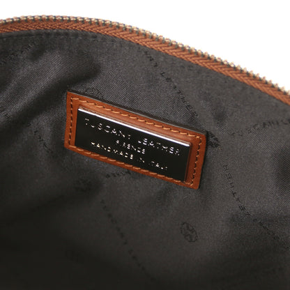 Will - Leather clutch bag with handle