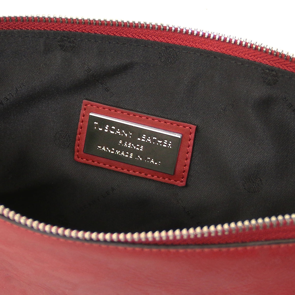 Will - Leather clutch bag with handle