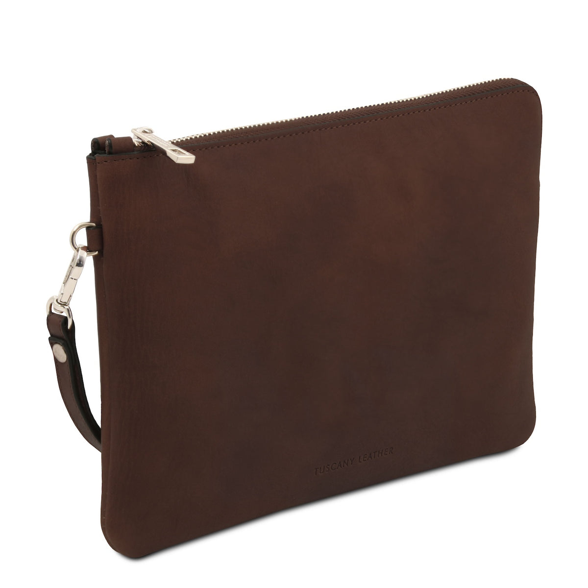 Will - Leather clutch bag with handle