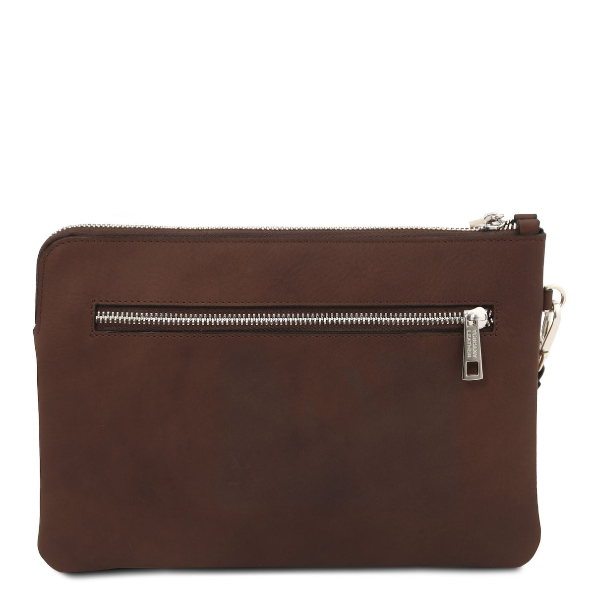 Will - Leather clutch bag with handle