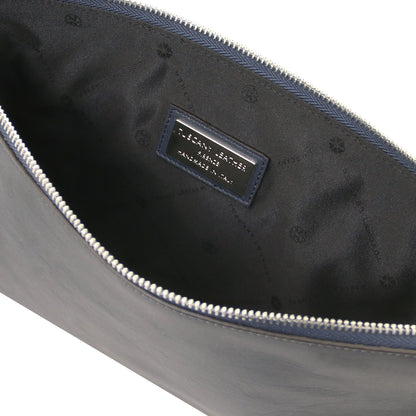 Giulio - Clutch maxi em pele com asa