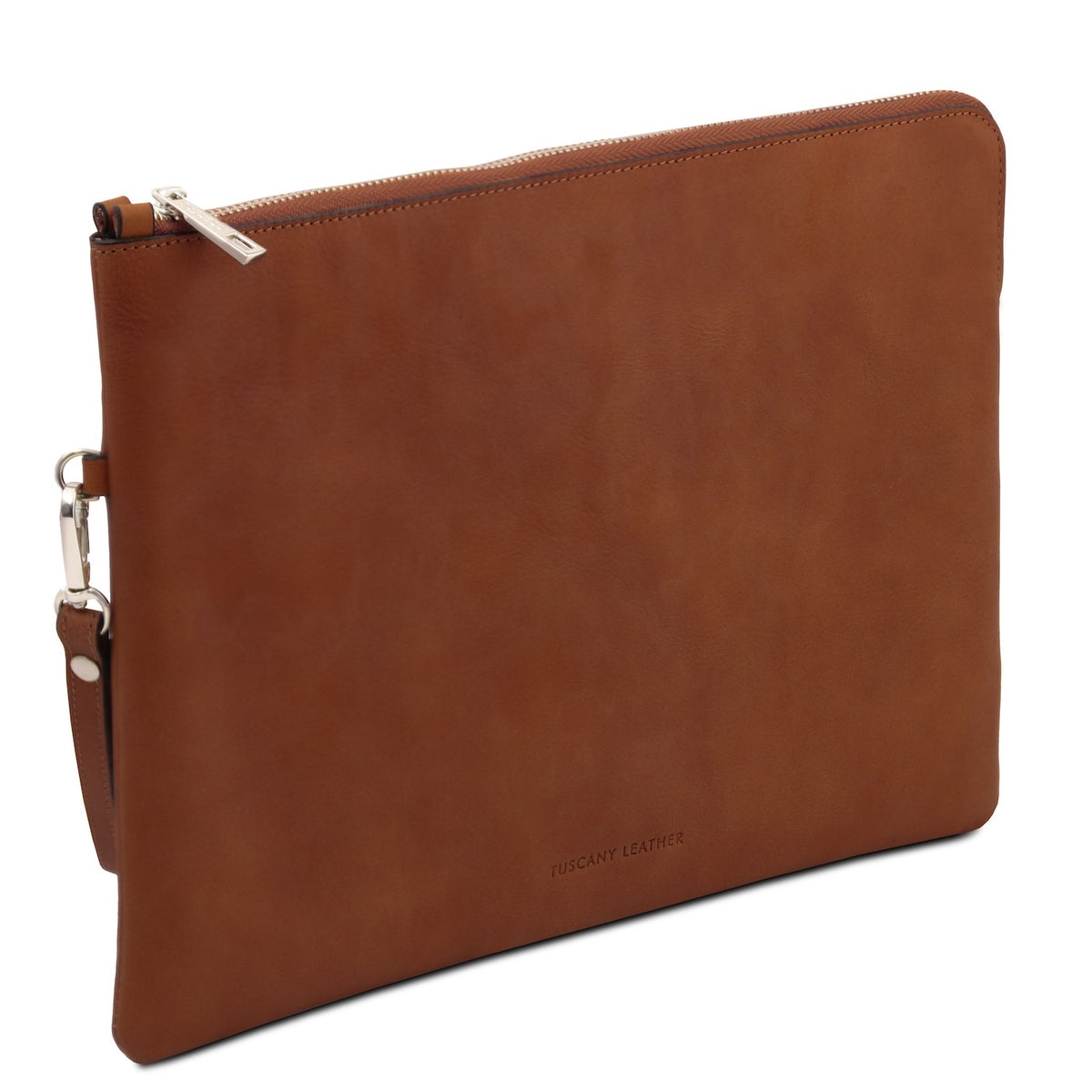 Giulio - Clutch maxi em pele com asa