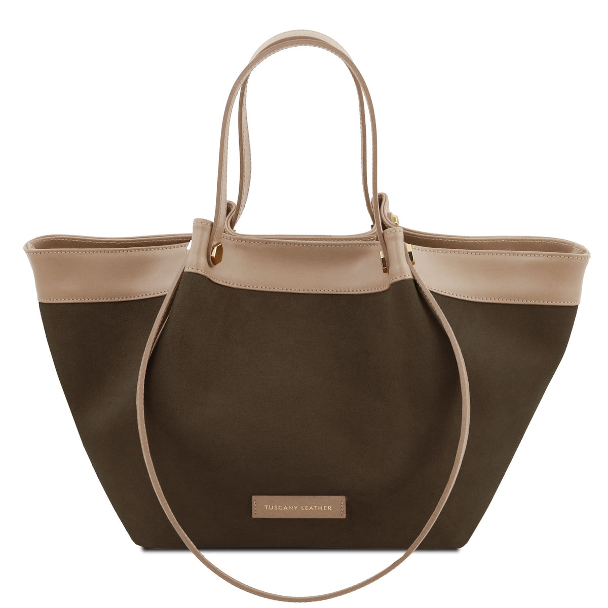 Soleil - Suede Leather Shopping bag