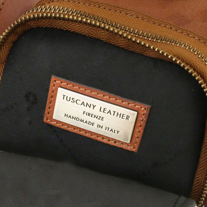 Leather crossover bag | men's sling bag