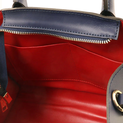 Coccola - leather handbag in smooth leather