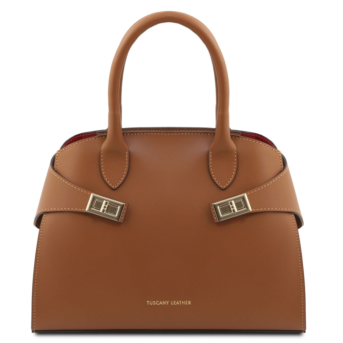 Coccola - leather handbag in smooth leather