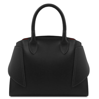 Coccola - leather handbag in smooth leather