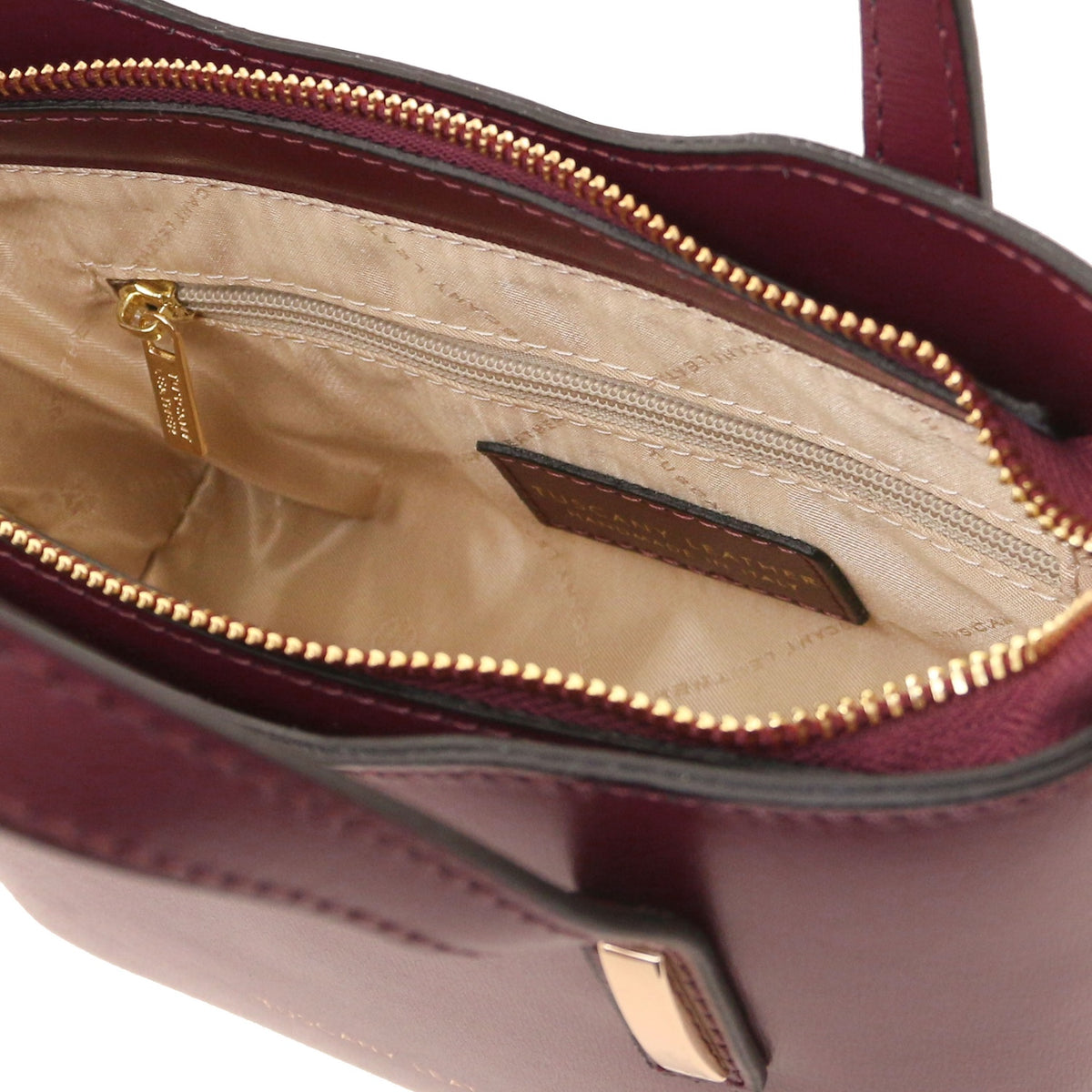Olimpia - Leather tote - Small size - TL142686