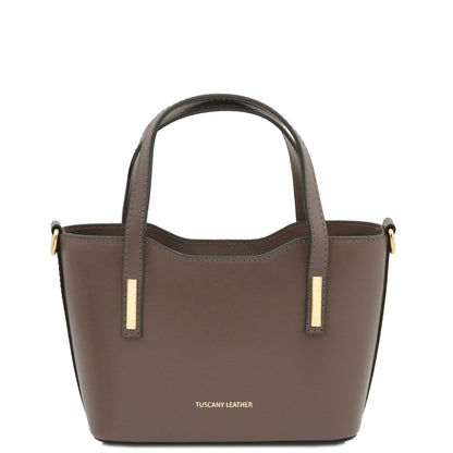 Olimpia - Leather tote - Small size - TL142686