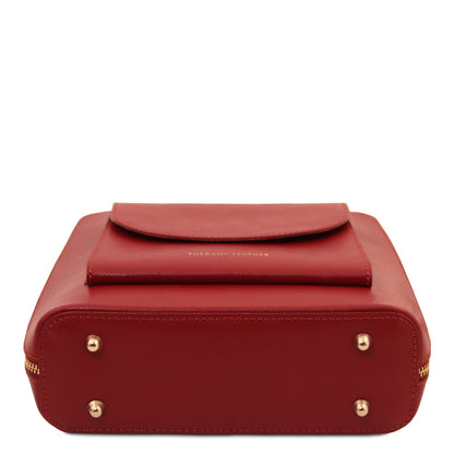 Paris - Small Convertible Backpack in Palmellato Leather