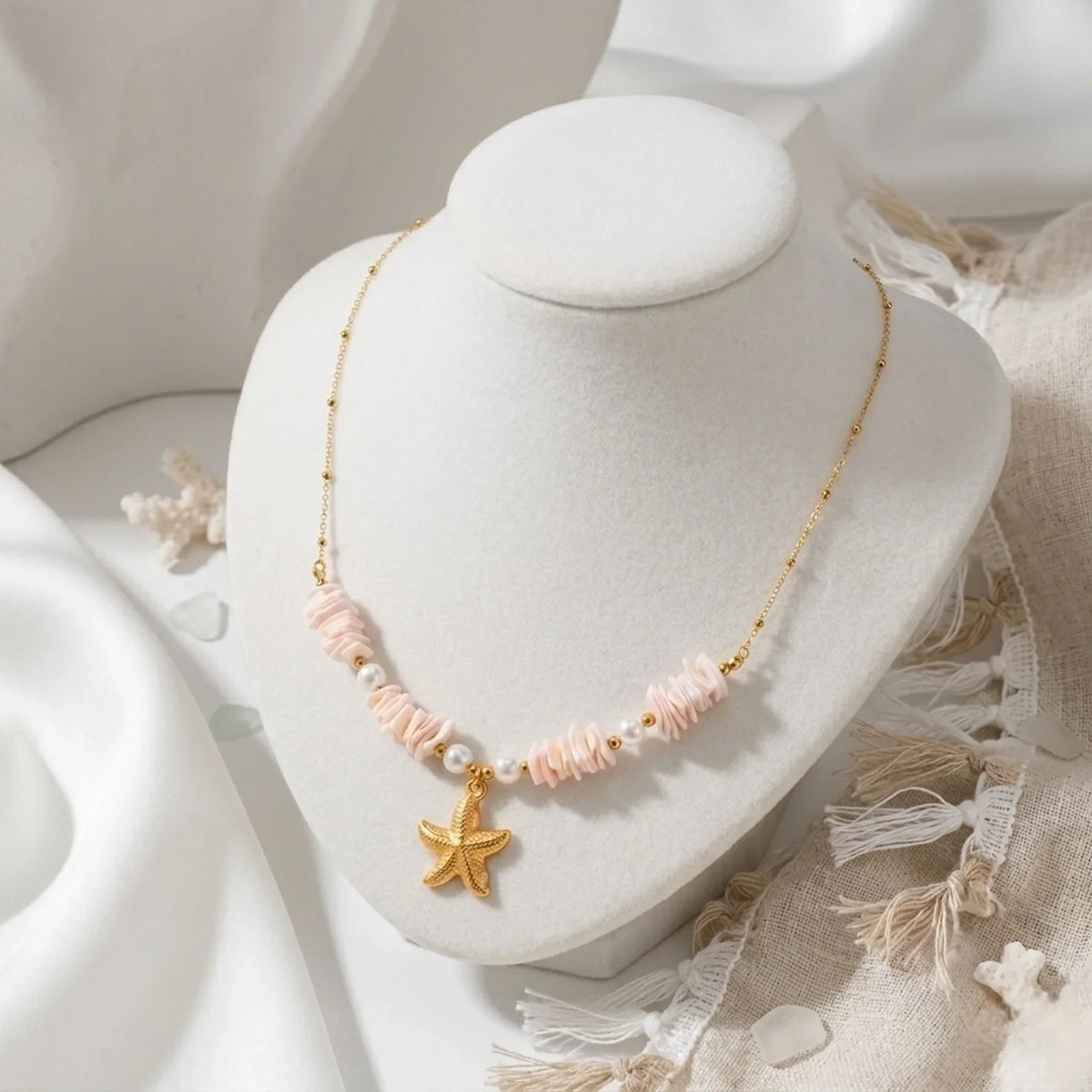 Collana a forma di stella marina