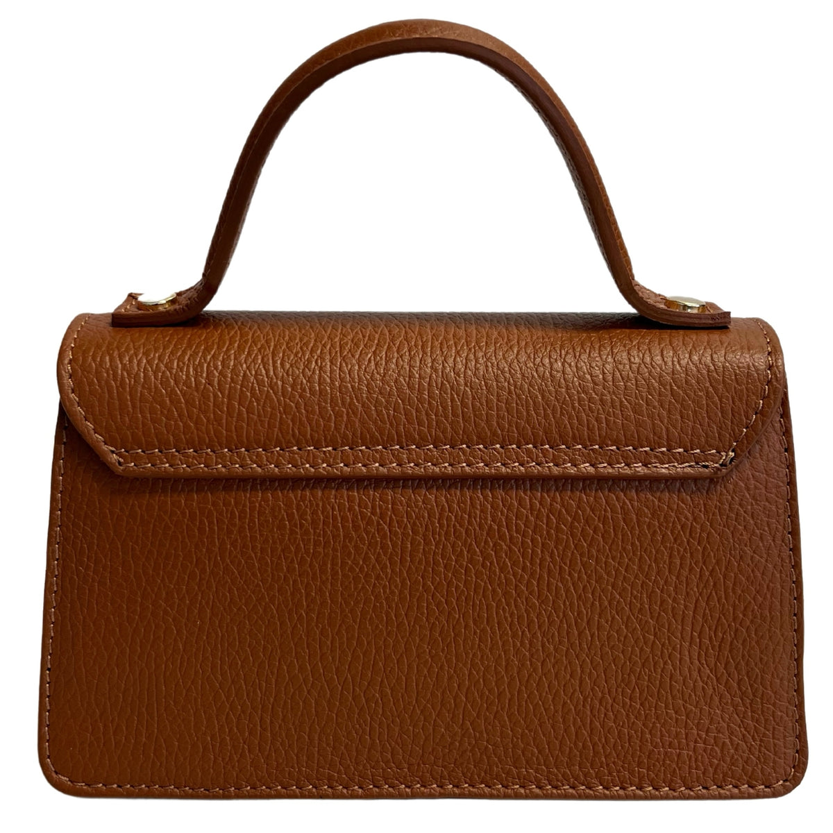 Sofia Leather Horse Bit Handbag with Chain Strap