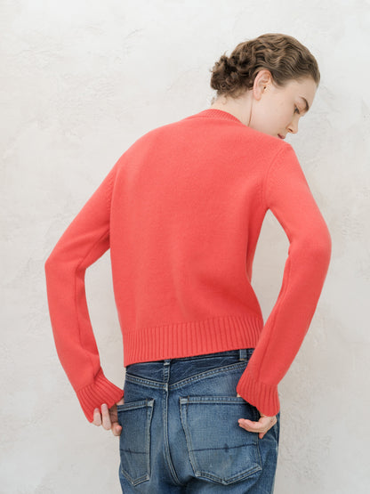 Pure Cashmere Crewneck Sweater