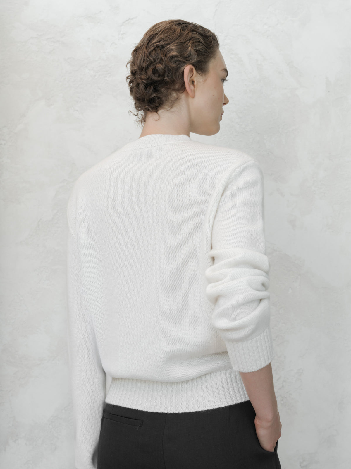 Pure Cashmere Crewneck Sweater