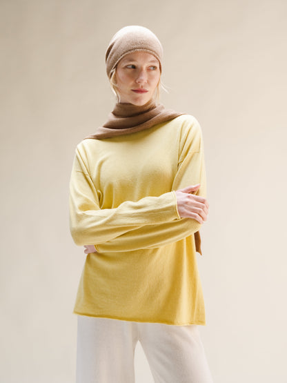 Wool & Cashmere Blend Beanie (3D-Knit)