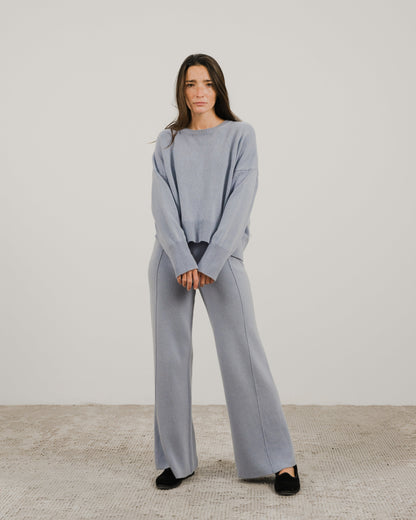 Cashmere Blend Crewneck Sweater