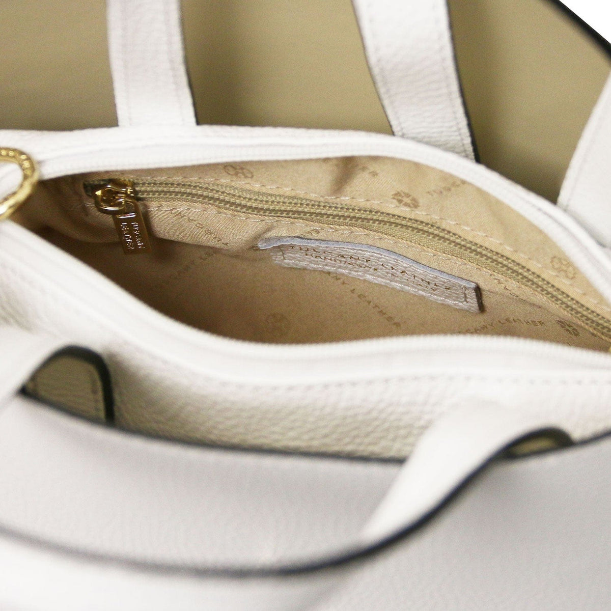 Leather handbags Agatha - Women's leather tote purse | TL142456 San Rocco Italia