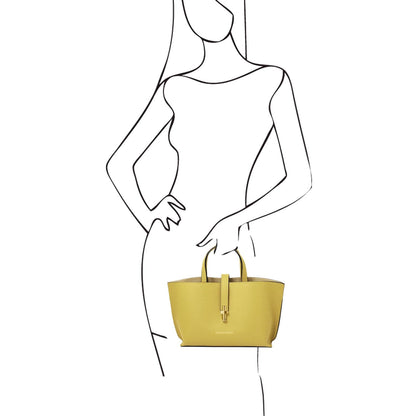 Leather handbags Agatha - Women's leather tote purse | TL142456 San Rocco Italia