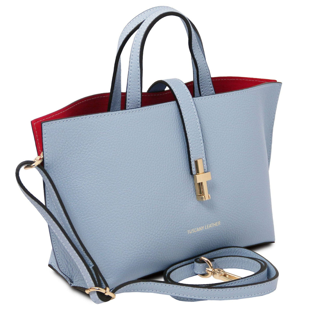 Leather handbags Agatha - Women's leather tote purse | TL142456 San Rocco Italia