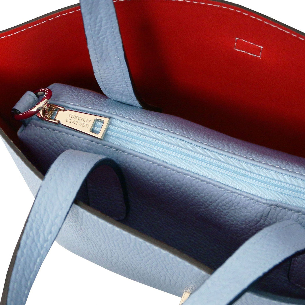 Leather handbags Agatha - Women's leather tote purse | TL142456 San Rocco Italia