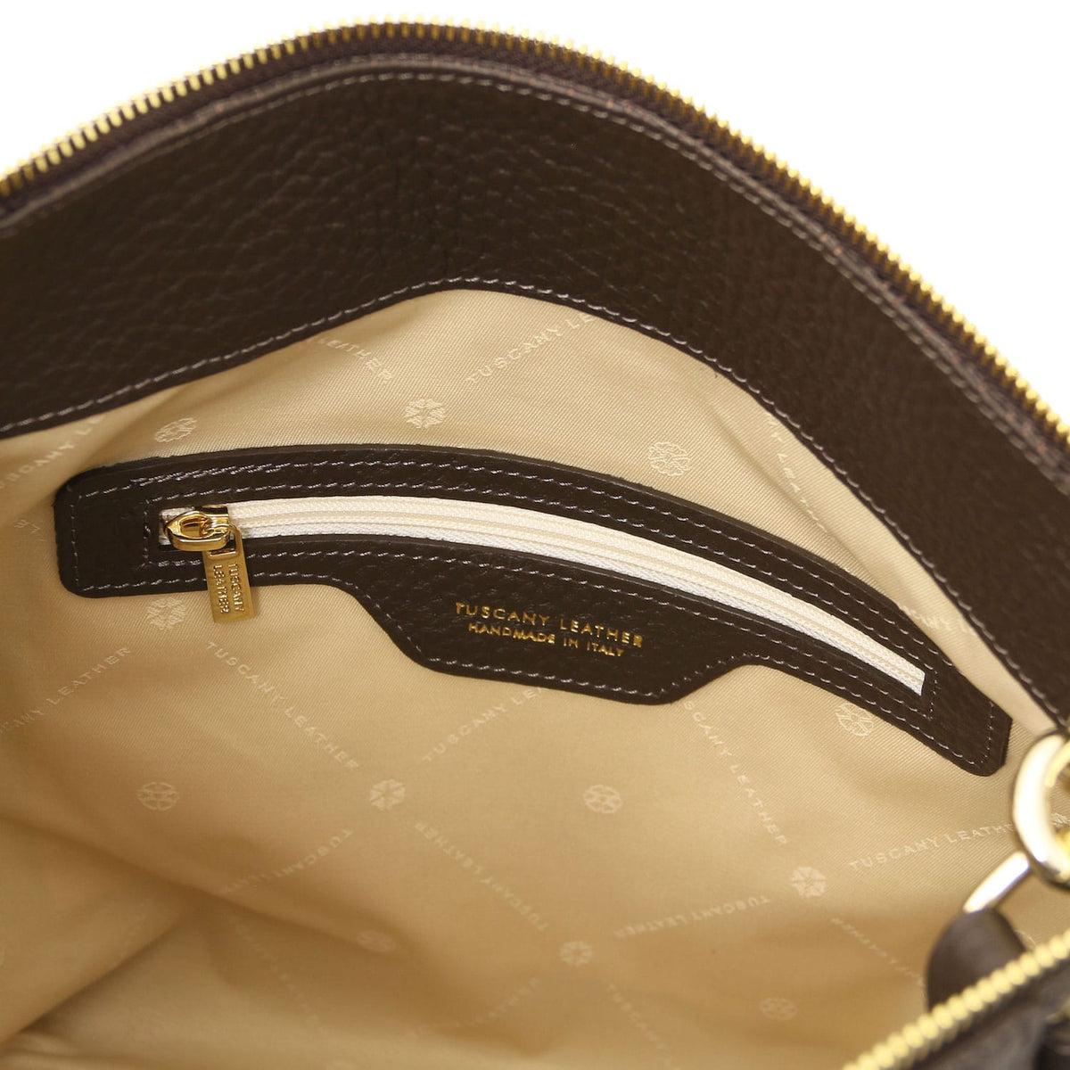 Leder-Schultertaschen Amy - Soft Italian leather shopping bag | TL142385 San Rocco Italia