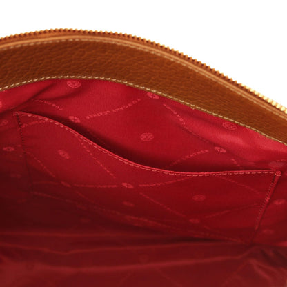 Leder-Schultertaschen Amy - Soft Italian leather shopping bag | TL142385 San Rocco Italia
