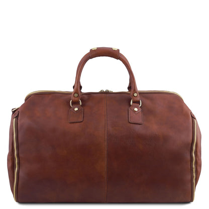Antigua - Leather travel duffle/garment bag | TL142341 suiter bag