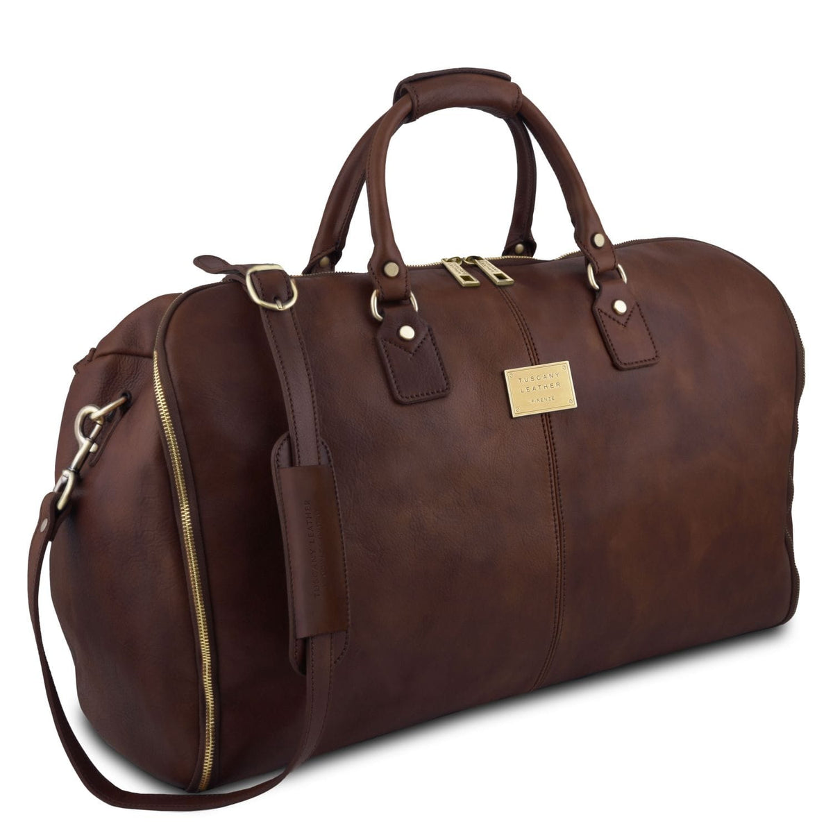 Antigua - Leather travel duffle/garment bag | TL142341 suiter bag