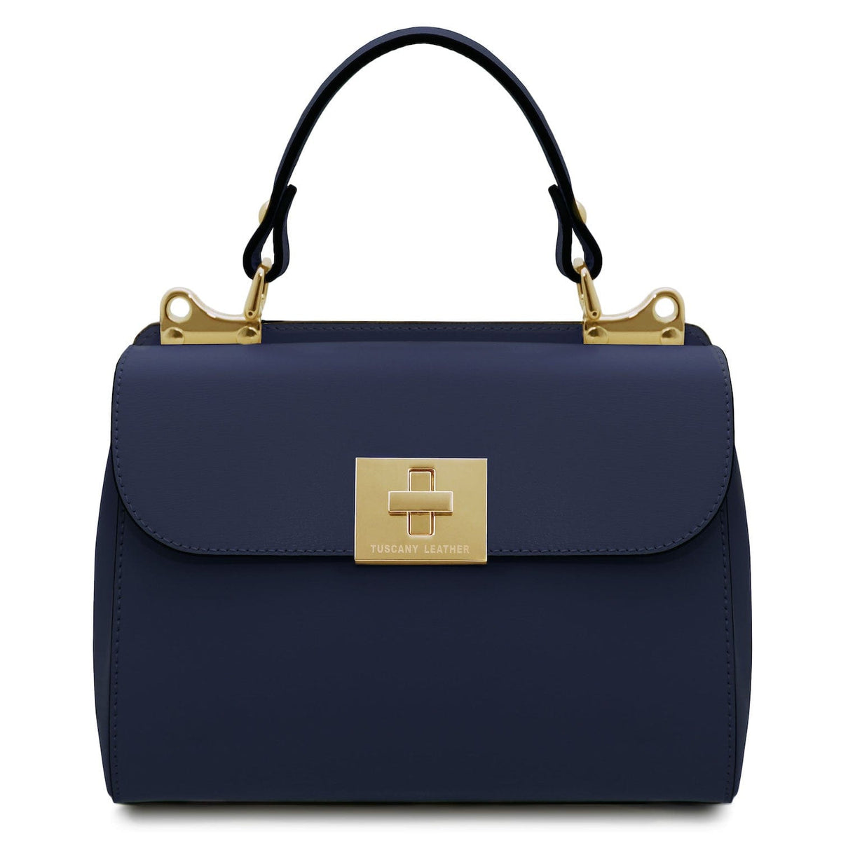 Leather handbags Dark Blue Armonia - Leather handbag | TL142286 San Rocco Italia