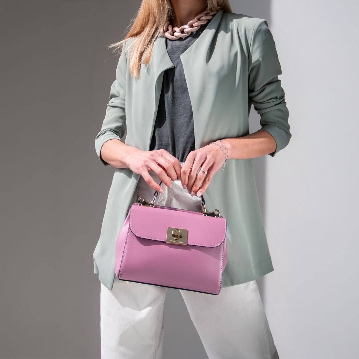 Armonia - Leather handbag | TL142286