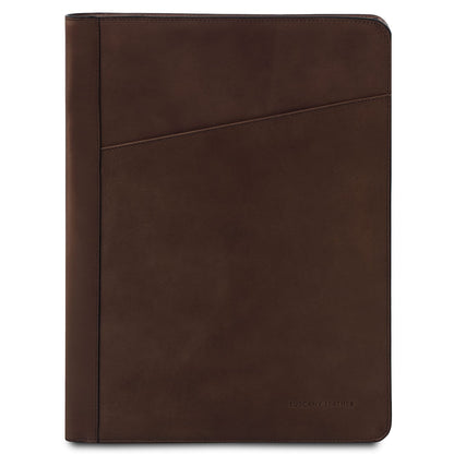 Augusto - Leather document case with ring binder | TL142555